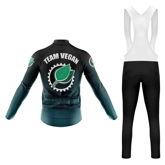 Team Vegan Men's Long Sleeve Cycling Kit