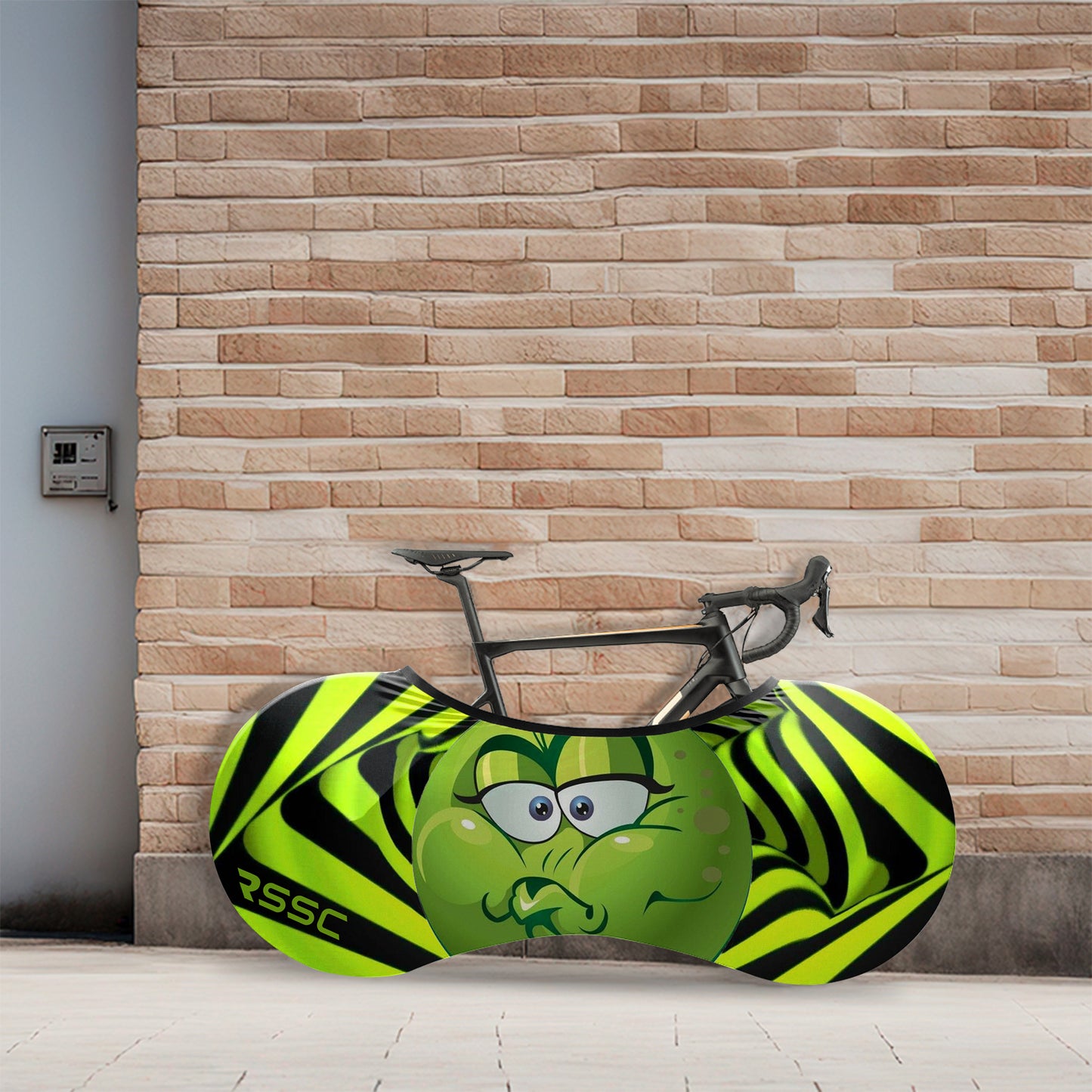 Emoticons Bicycle Wheels Cover