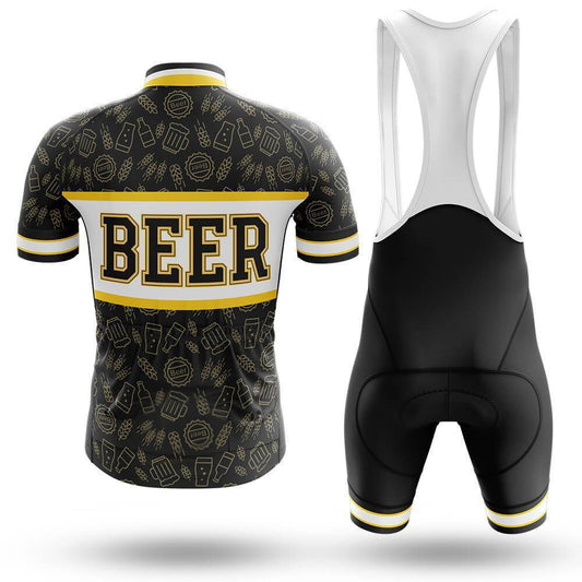 Men's Short Sleeve Cycling Jersey Beer Lover | RSSC Premium Cycling Kit Back View