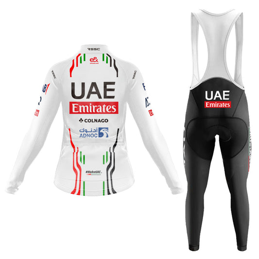 Emirates Fleet UAE Women's Long Sleeve Cycling Kit