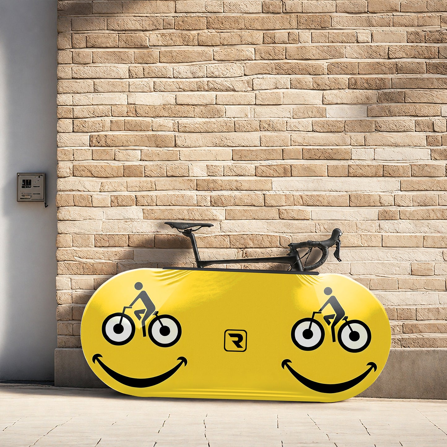 Happy Biking Bicycle Wheels Cover