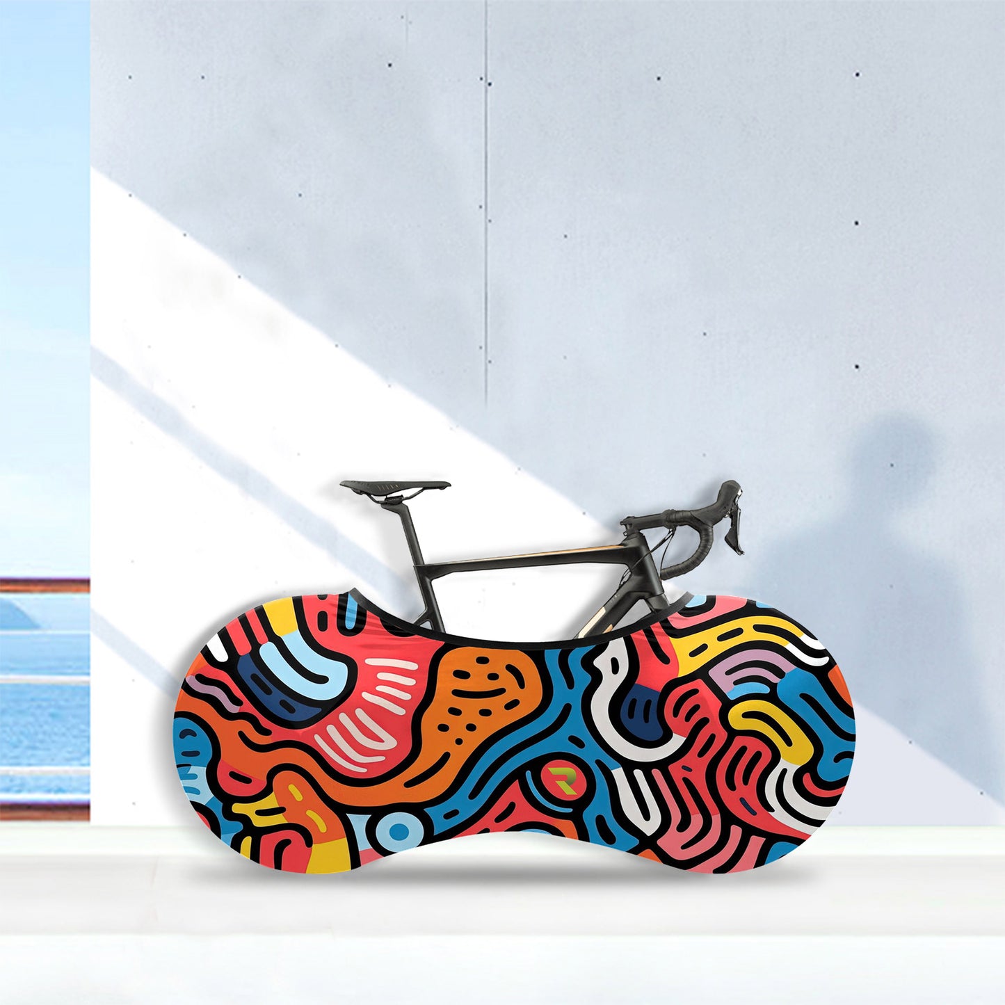 A Series Full Of Characters Bicycle Wheels Cover