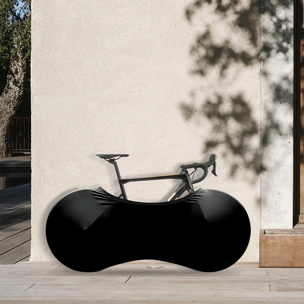 Black Bicycle Wheels Cover