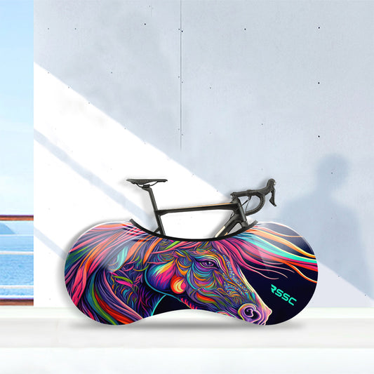 Zodiac Horse Bicycle Wheels Cover