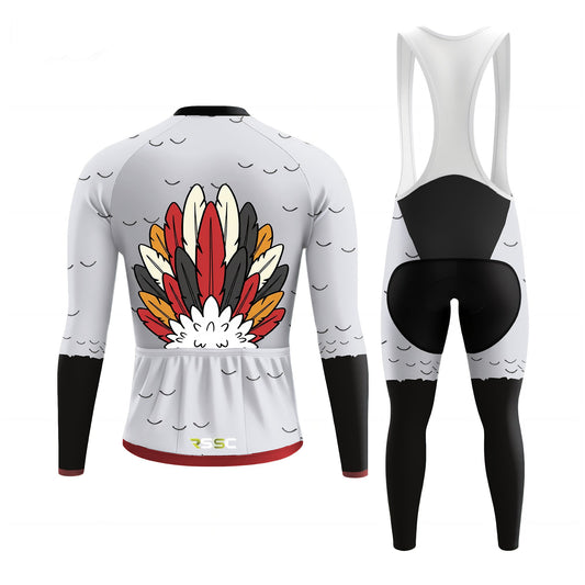 Dominant Rooster Men's Long Sleeve Cycling Kit