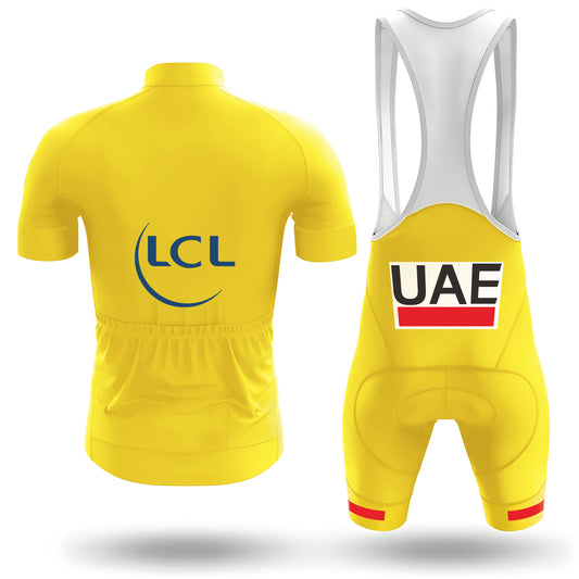 Men's Short Sleeve Cycling Jersey 2025 UAE Team | RSSC Premium Cycling Kit Back View