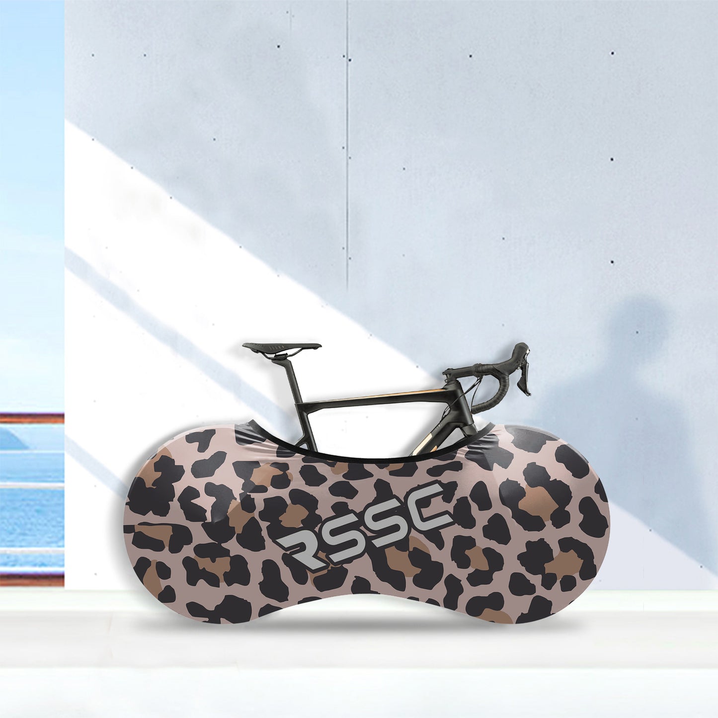 Leopard Bicycle Wheels Cover