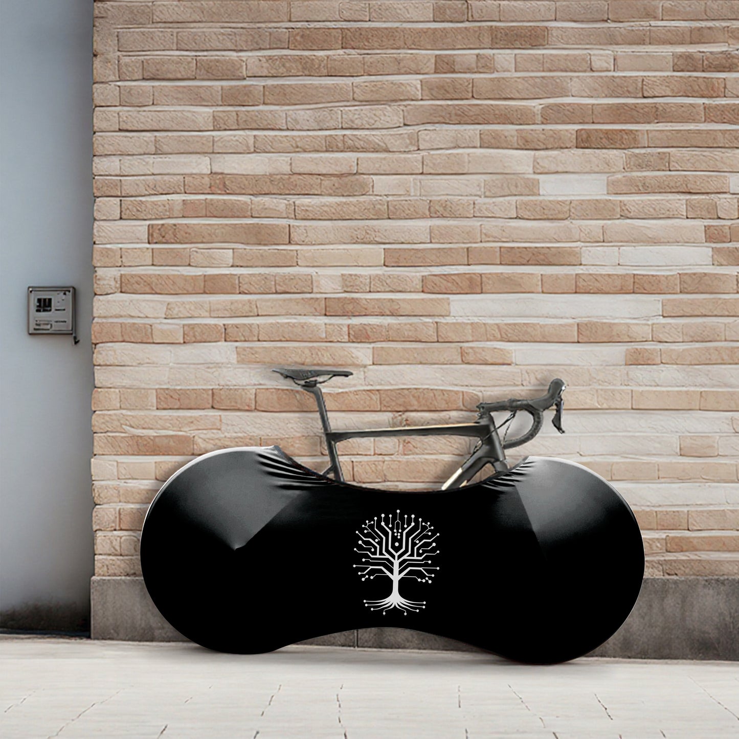 Technology Tree Bicycle Wheels Cover