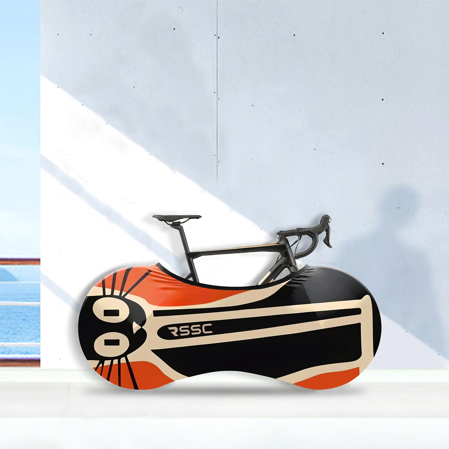 Art Cat Bicycle Wheels Cover