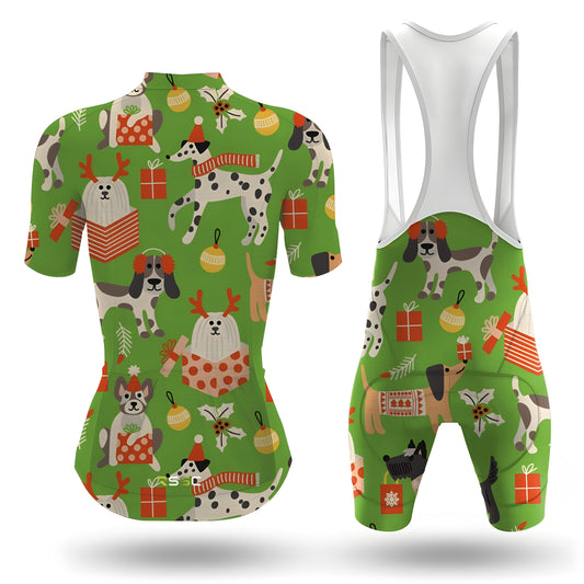 Ensemble de cyclisme à manches courtes pour femme Brooms