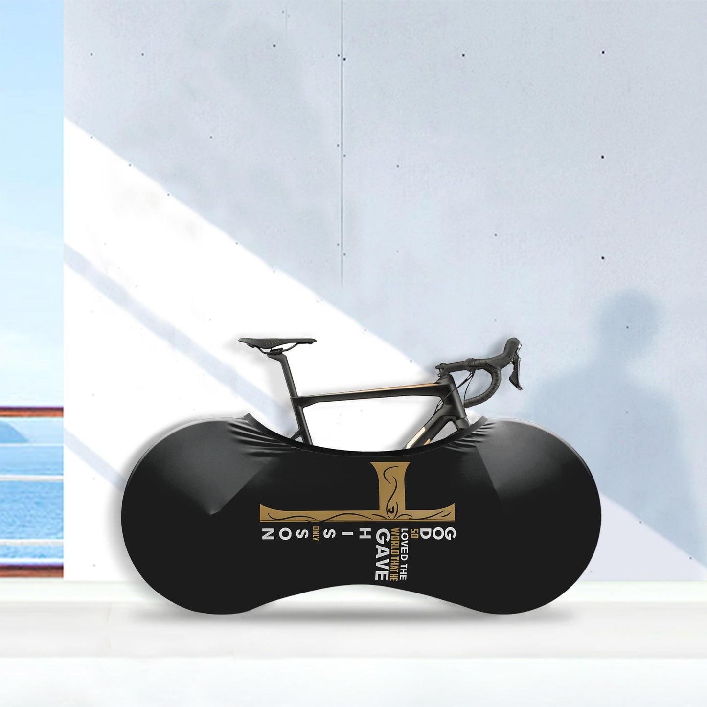 Christian Cross Bible Bicycle Wheels Cover