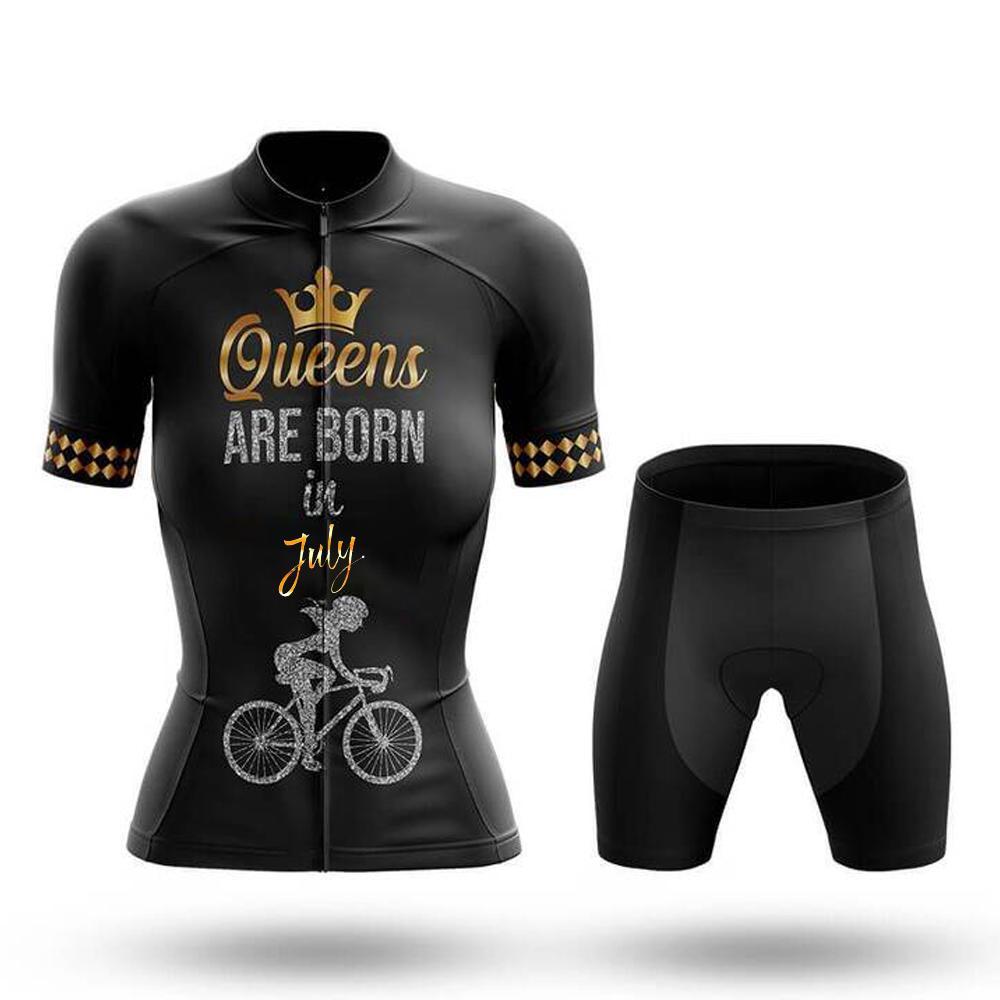fahrradbekleidung damen set kurz Kurzarm-Radsport-Set für Damen von July Queens – Rssc Sports