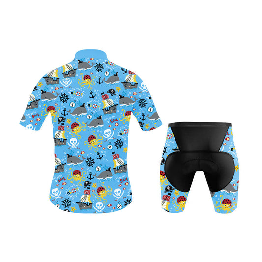 Happy Ocean Kid's Cycling Kit