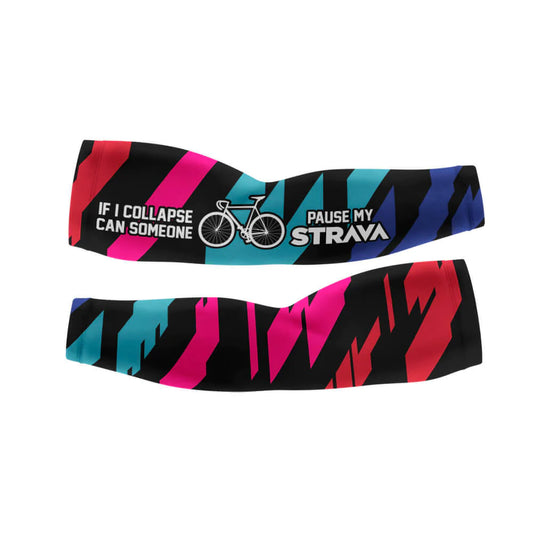 Pause My Strava Arm And Leg Sleeves