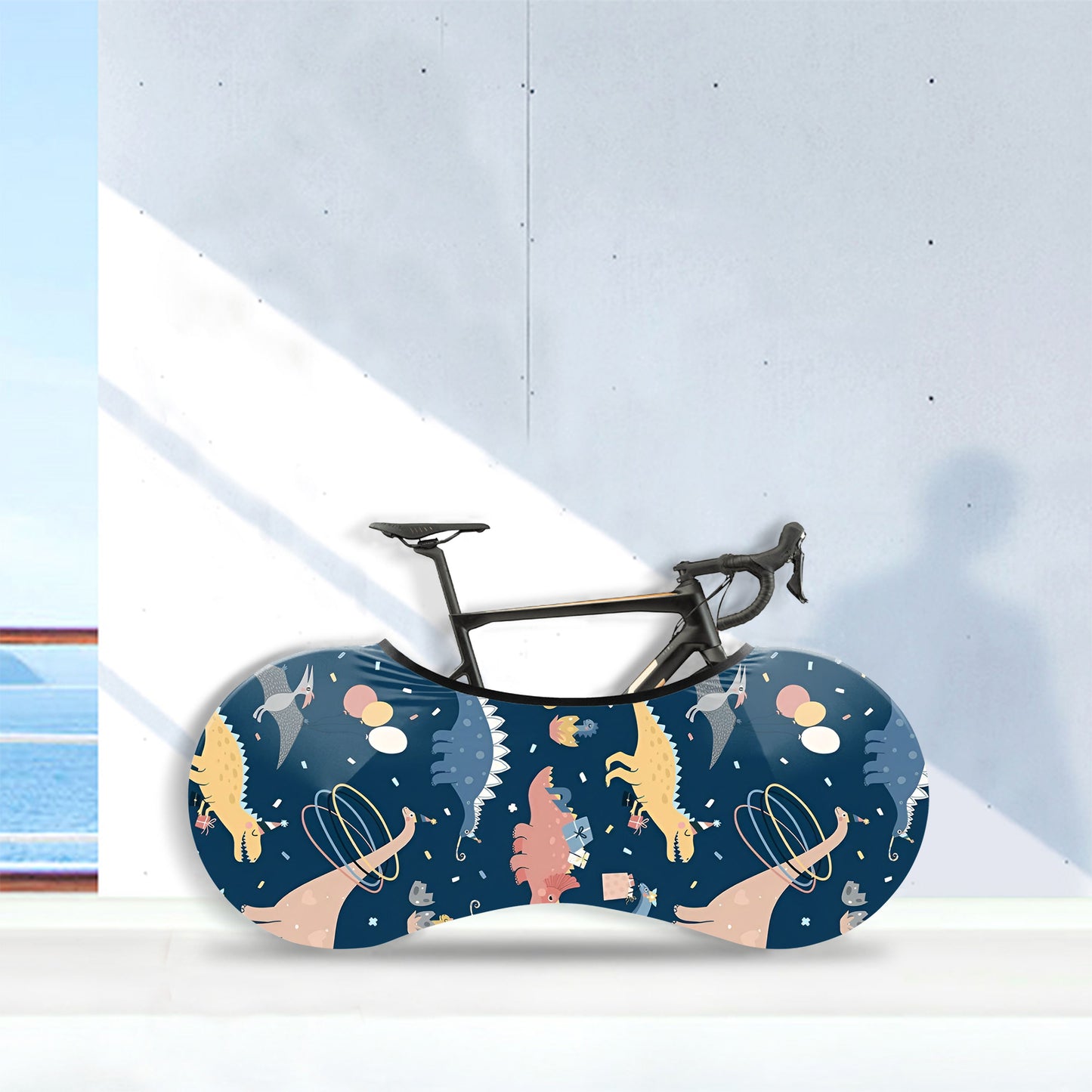 Dinosaur Pattern Bicycle Wheels Cover