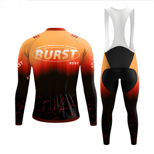 RSSC Burst Men's Long Sleeve Cycling Kit