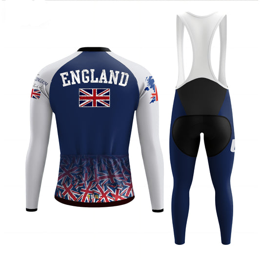 British cyclist Men's Long Sleeve Cycling Kit