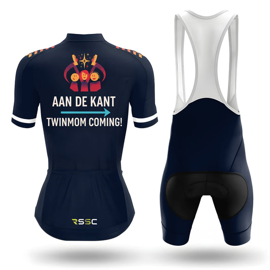 Ensemble de cyclisme à manches courtes pour femme Brooms