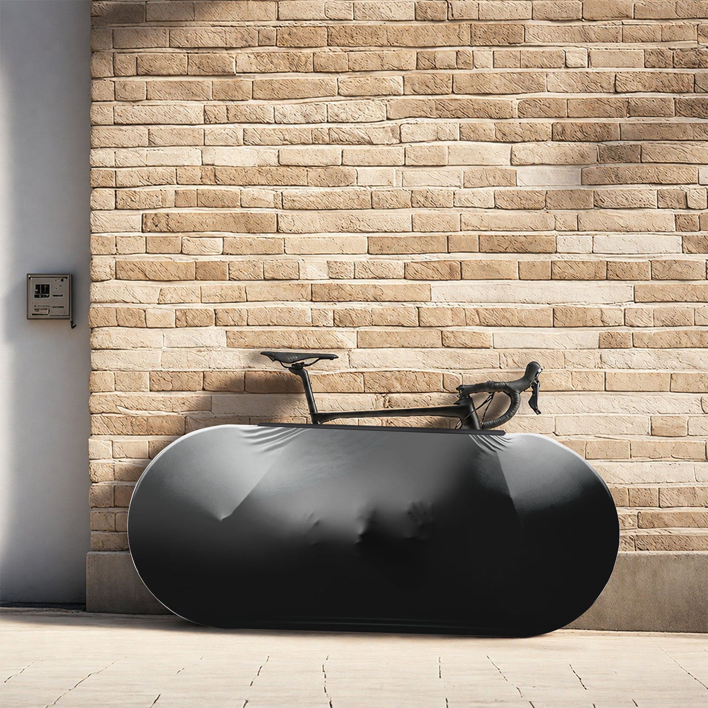 Ghost Black Bicycle Wheels Cover