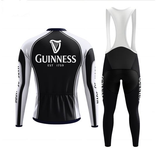 Guinness Retro Men's Long Sleeve Cycling Kit