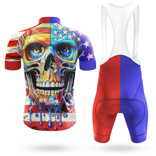 Artistic Skull Men's Cycling Kit
