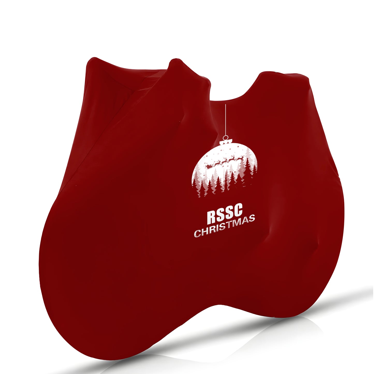 Christmas Snowflake Bell Bicycle Full Cover