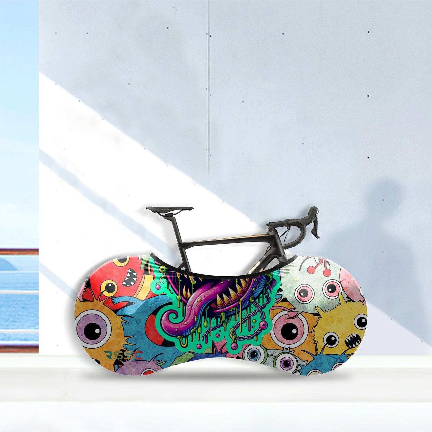 Cyclops Monster Bicycle Wheels Cover