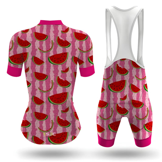 Watermelon Women's Short Sleeve Cycling Kit