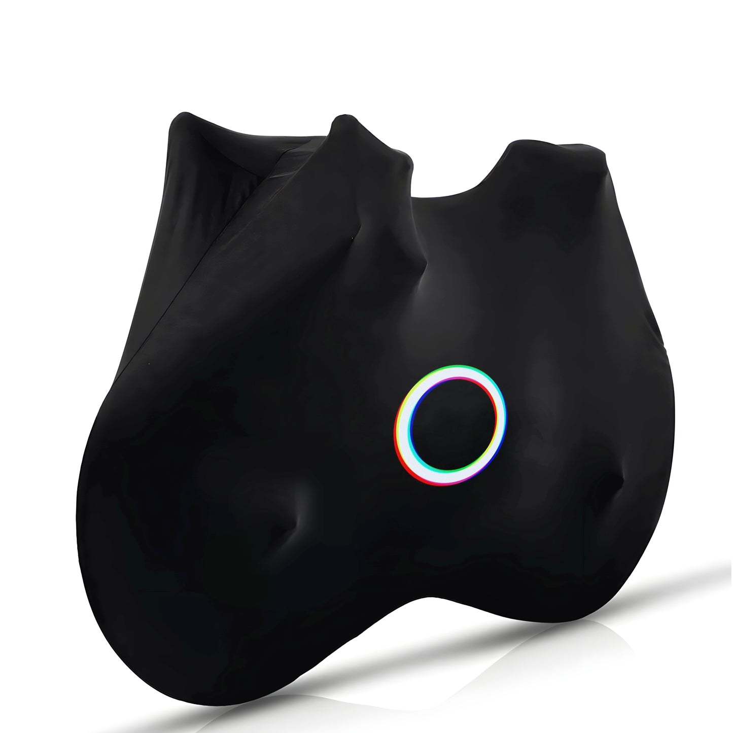 Colored ring cat Bicycle Full Cover