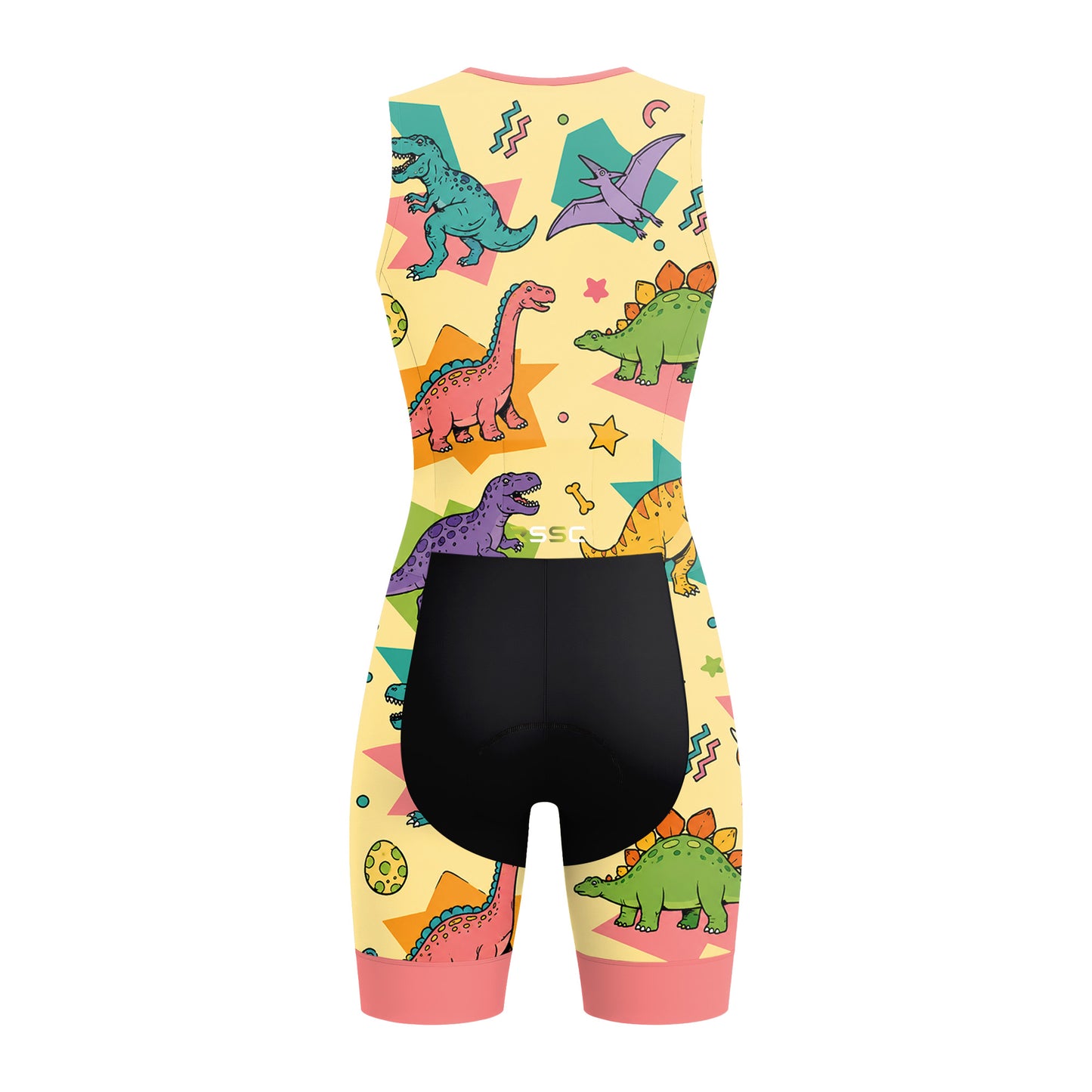 Dinosaur Women's Sleeveless Triathlon Suit