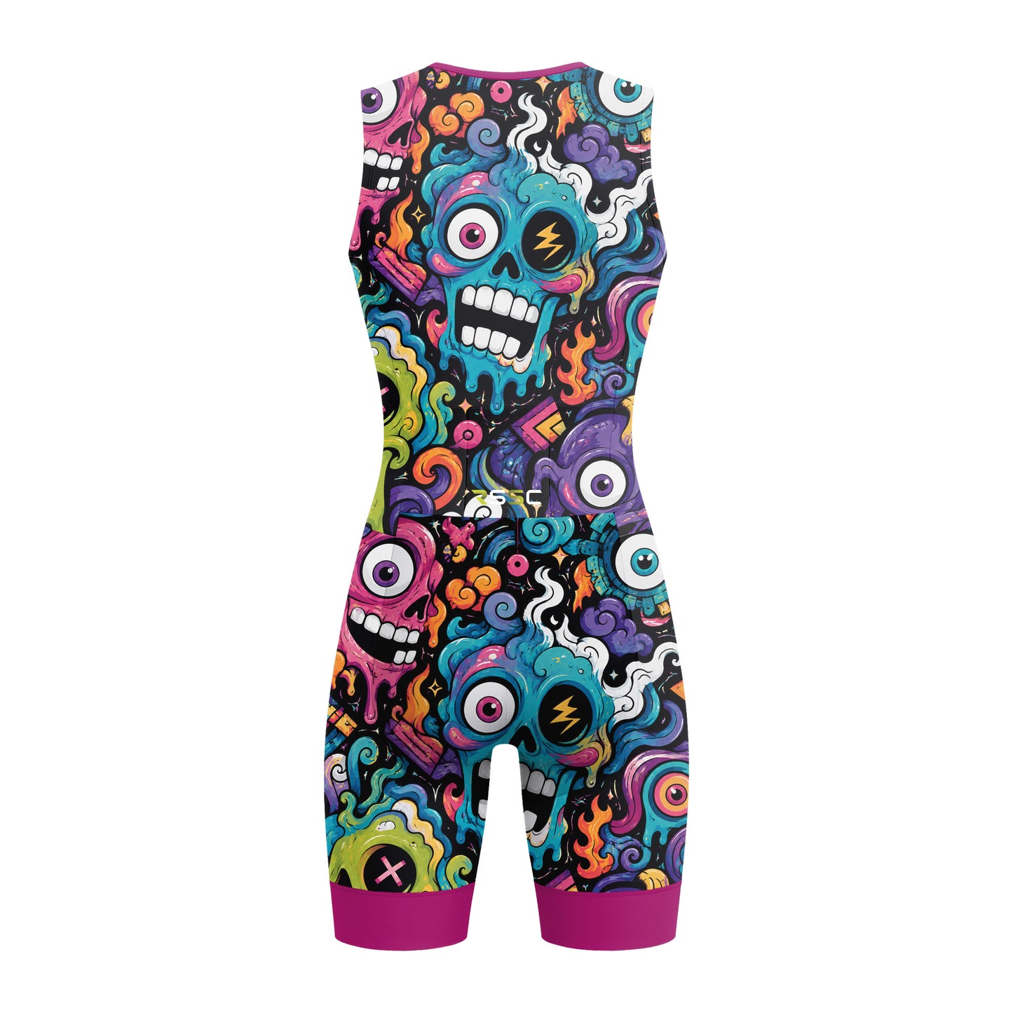 Alien Creatures Women's Sleeveless Triathlon Suit