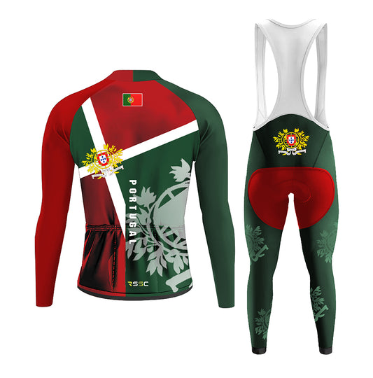 Portugal Men's Long Sleeve Cycling Kit