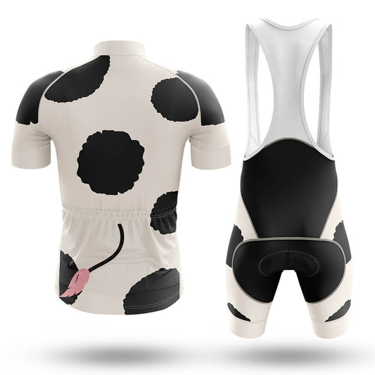 Men's Short Sleeve Cycling Jersey Cow Cycling | RSSC Premium Cycling Kit Back View