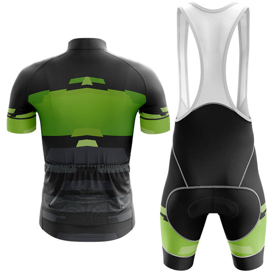 Men's Short Sleeve Cycling Jersey AS LONG I BREATHE I ATTACK | RSSC Premium Cycling Kit Back View