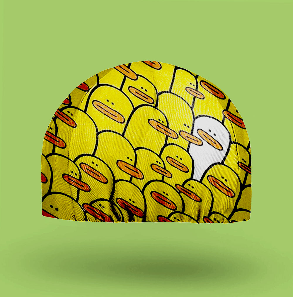 A Duck On A Mission Cycling Cap