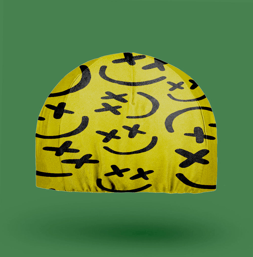 Happy Face Cycling Cap