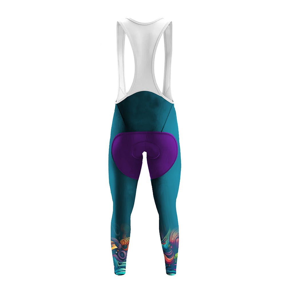 Men's Long Sleeve Cycling Kit Abstract Graffiti Demon Doodle | RSSC Performance Cycling Apparel View 6