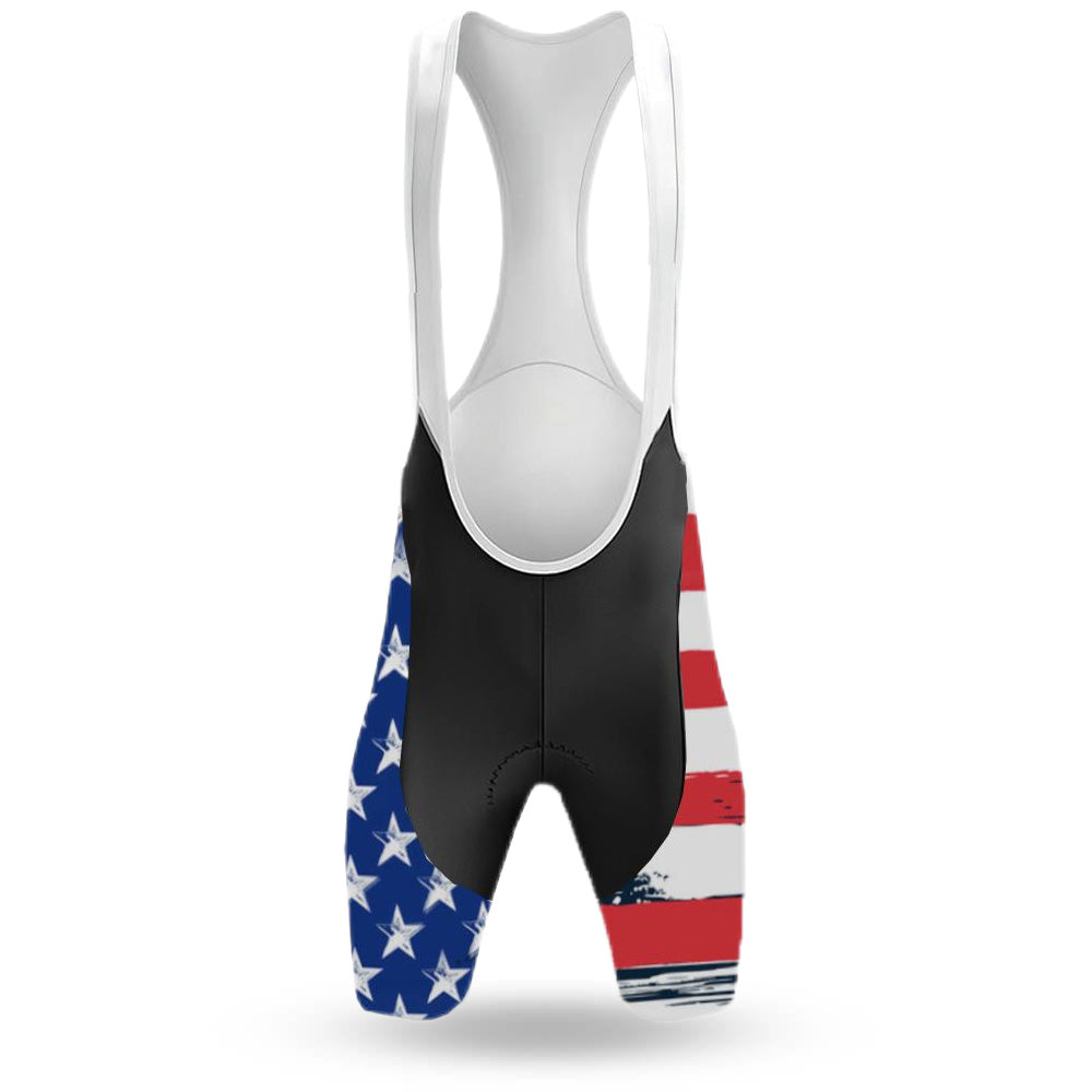 Meowica American Flag Men's Cycling Jersey Kits | Rsscsports