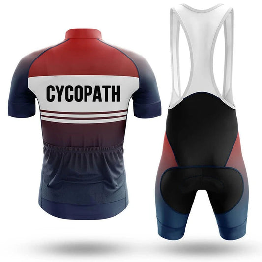 Men's Short Sleeve Cycling Jersey CYCOPATH | RSSC Premium Cycling Kit Back View