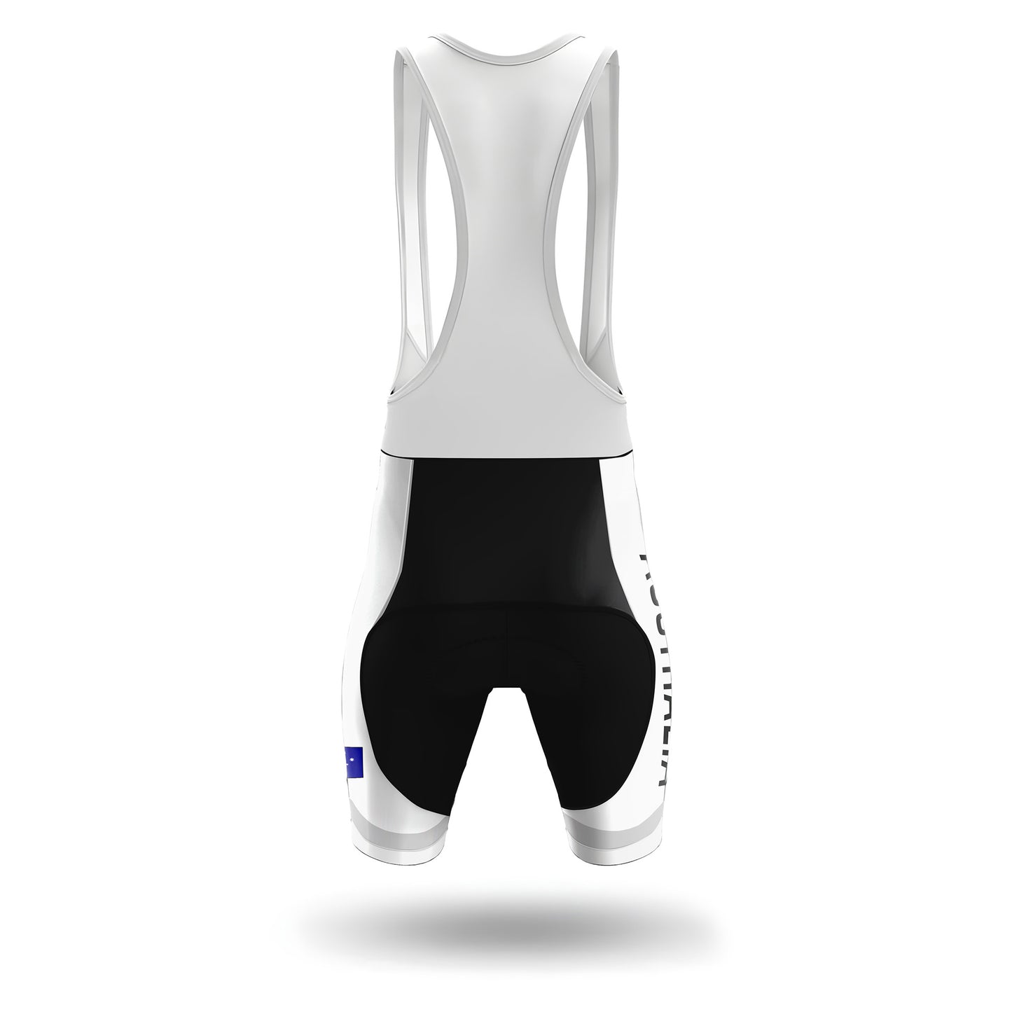 Australia White Men's Short Sleeve Cycling Kit