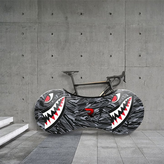 Classic Shark Bicycle Wheels Cover