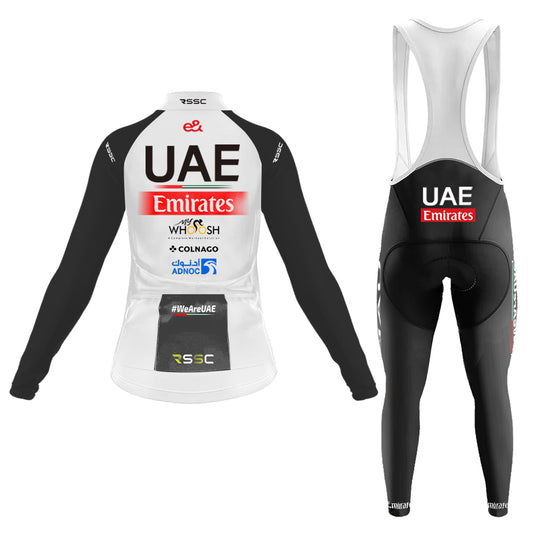 UAE Team Women's Long Sleeve Cycling Kit
