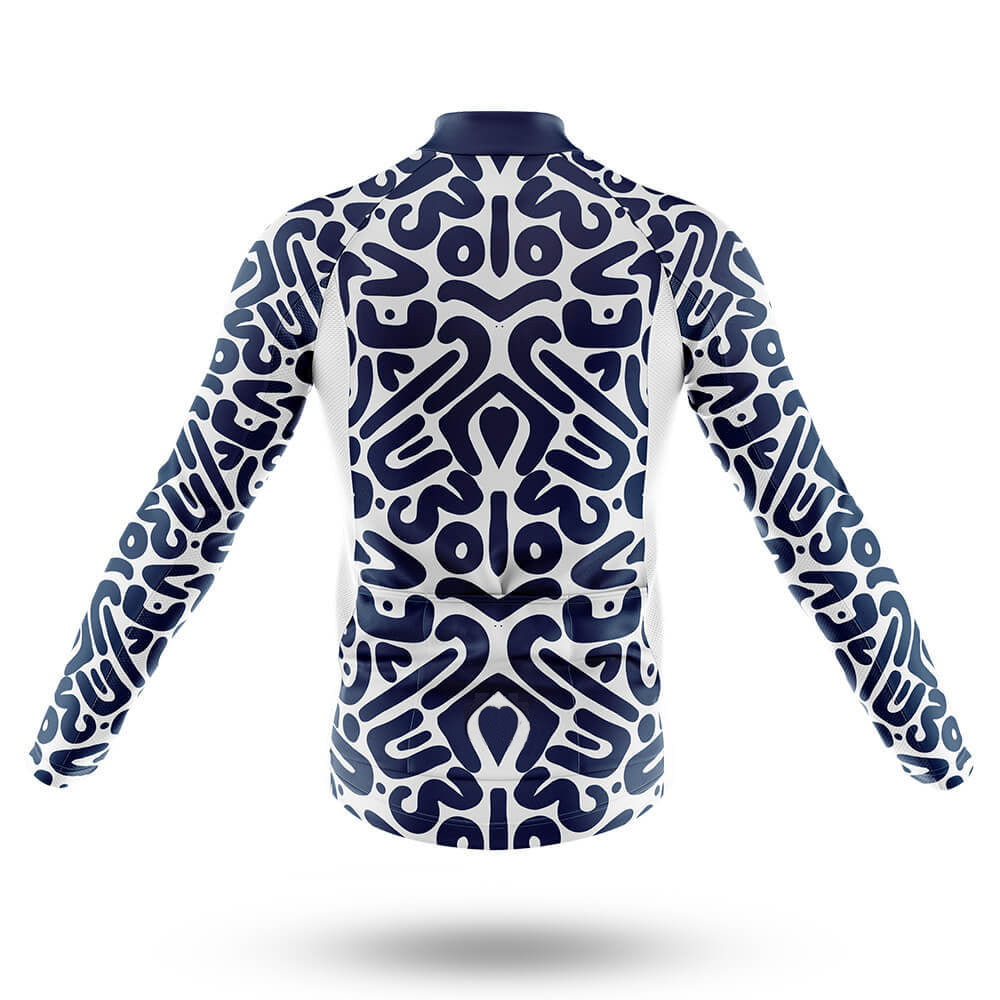 Men's Short Sleeve Cycling Kit Bold Modern Art | RSSC Performance Cycling Apparel View 6