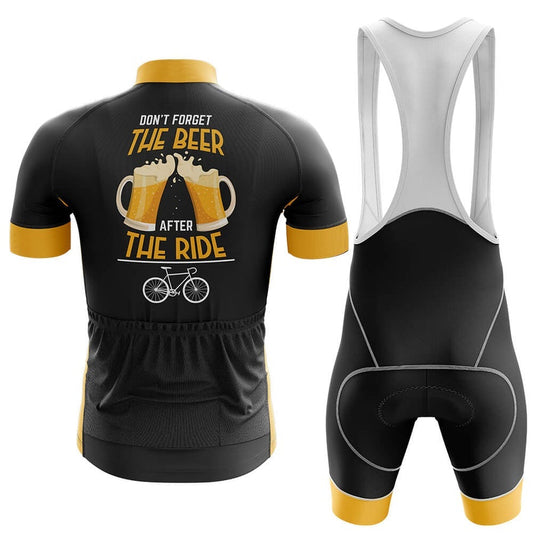 Men's Short Sleeve Cycling Jersey I Like Beer | RSSC Premium Cycling Kit Back View