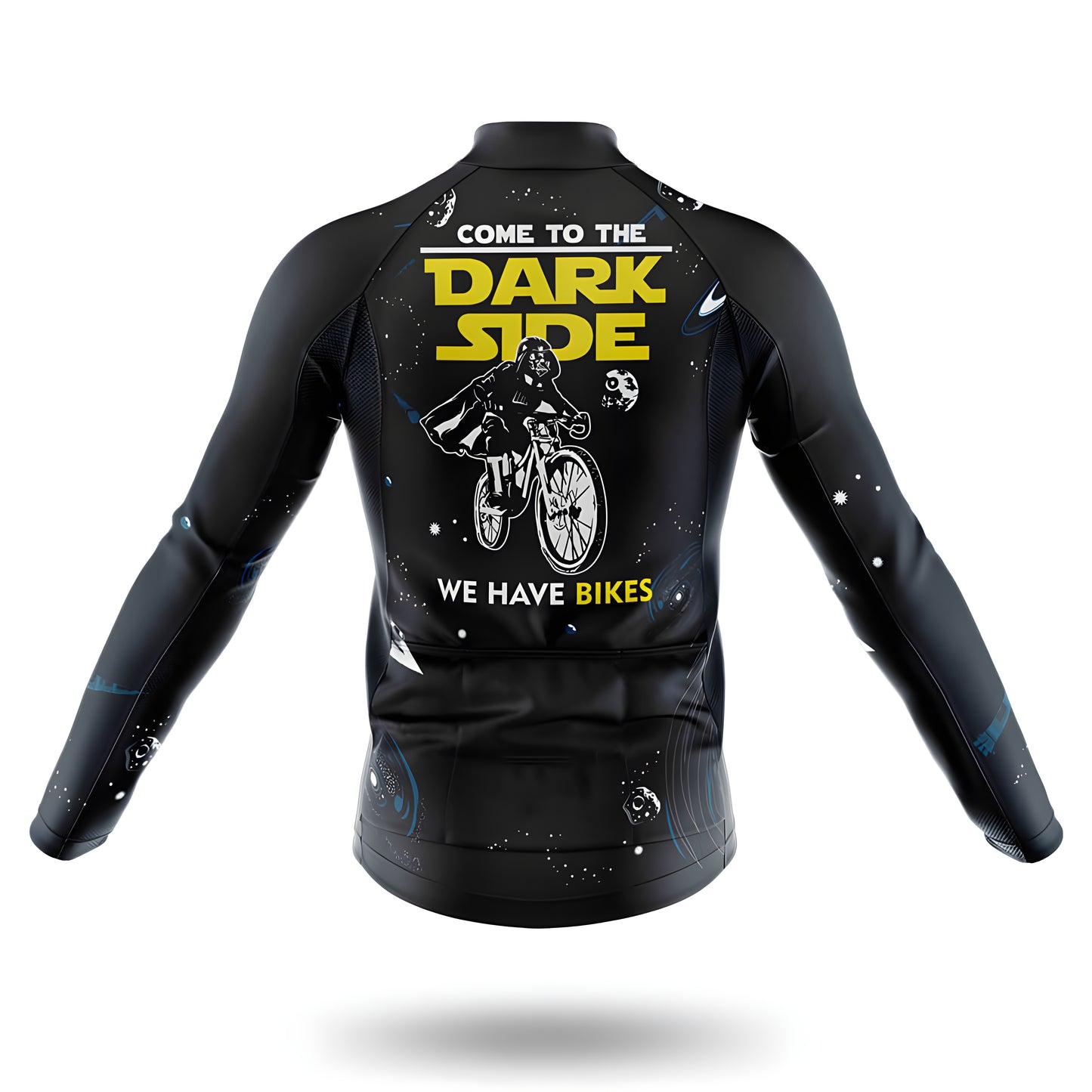 Men's Short Sleeve Cycling Kit Come To Dark Side | RSSC Performance Cycling Apparel View 6