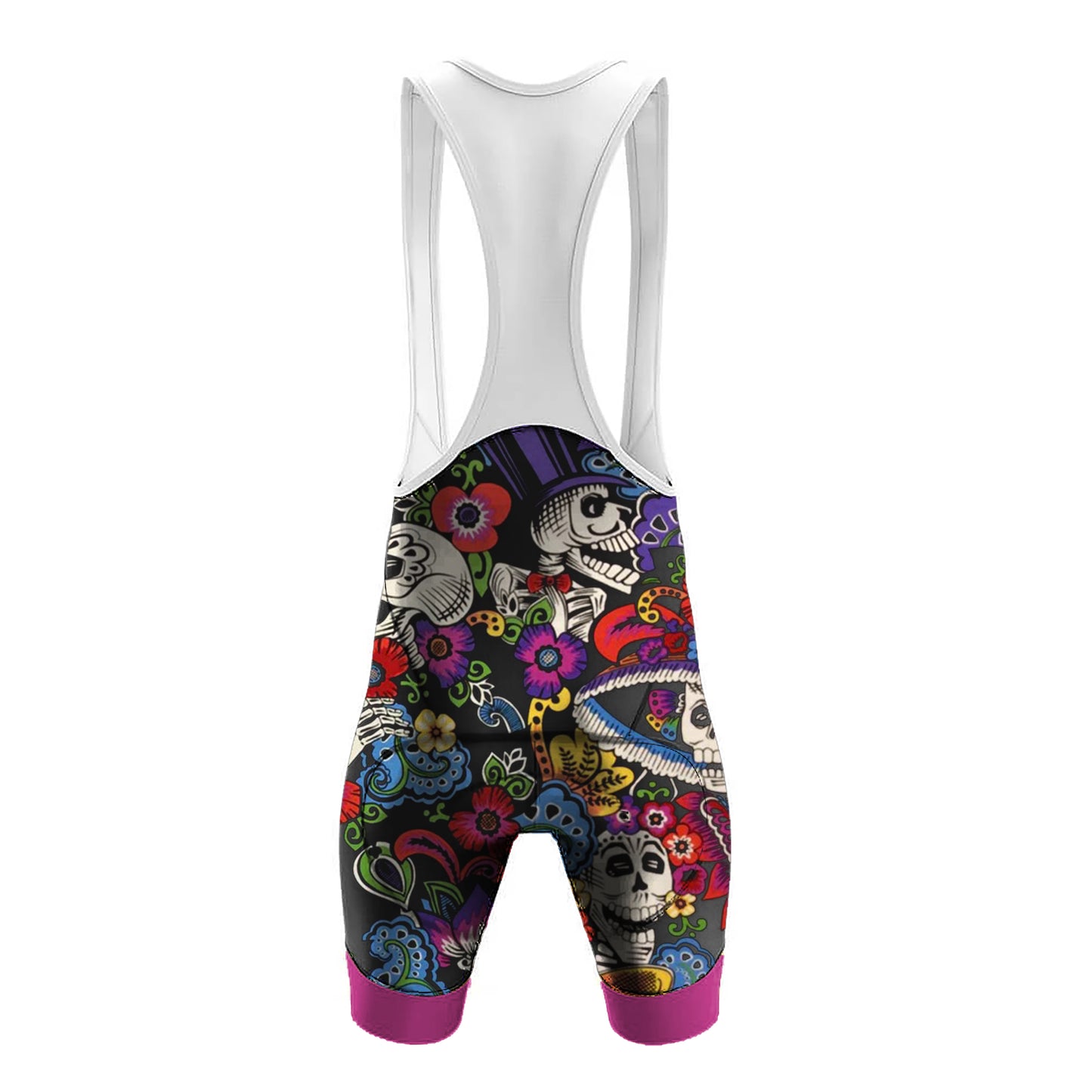 Men's Short Sleeve Cycling Kit Carnival Girls and Skulls | RSSC Performance Cycling Apparel View 6