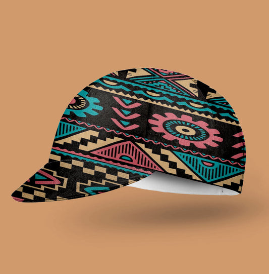 Ethnic Patterns Cycling Cap