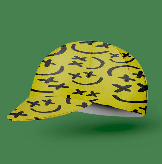 Happy Face Cycling Cap