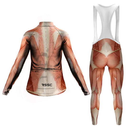 3D Muscle Women's Long Sleeve Cycling Kit | Rsscsports