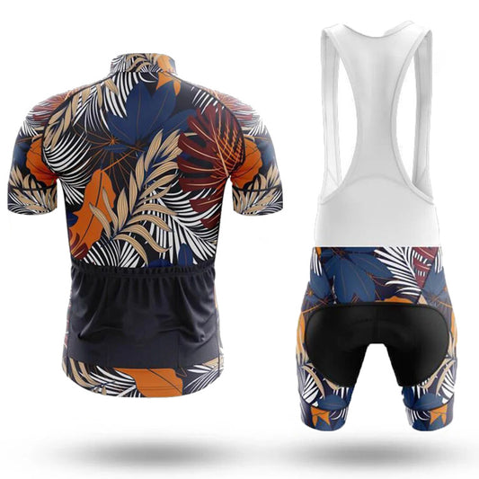 Men's Short Sleeve Cycling Jersey Bright Reeds | RSSC Premium Cycling Kit Back View